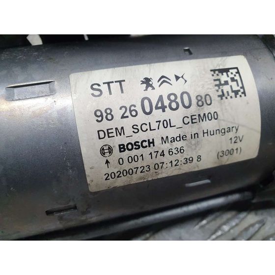 Motor Arranque Para Peugeot Boxer Furgón Gran Volumen