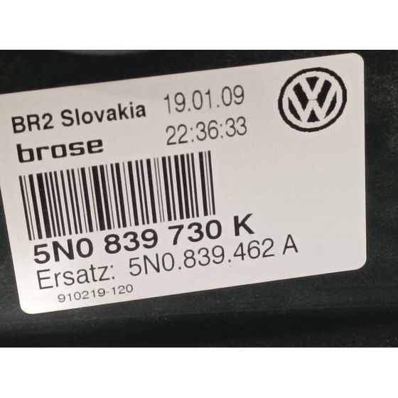 Elevalunas Trasero Derecho Para Volkswagen Tiguan