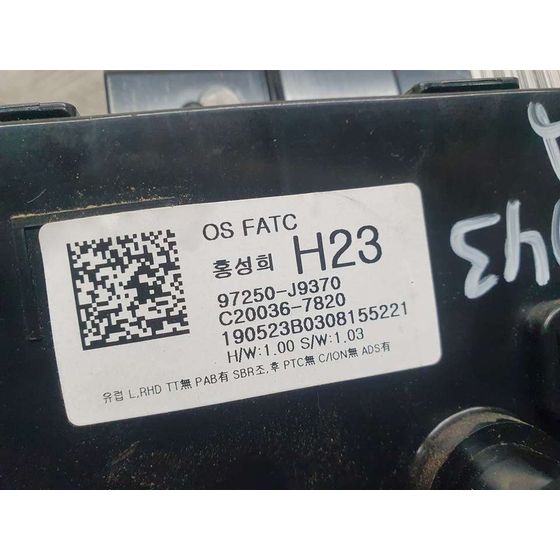 Mando Climatizador Para Hyundai Kona