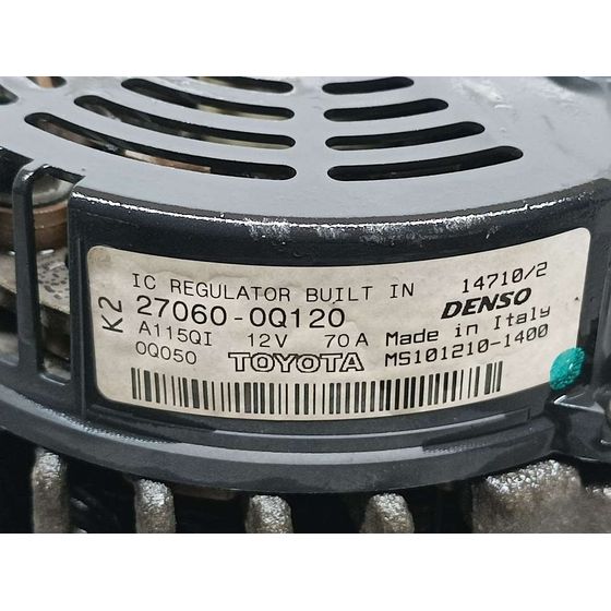 Alternador Para Toyota Aygo
