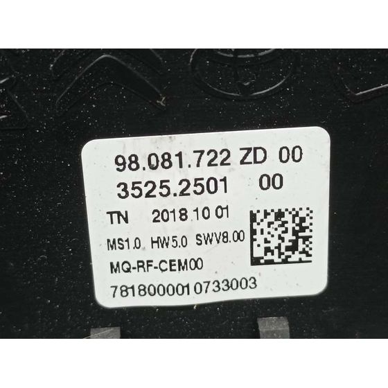 Mando Calefaccion / Aire Acondicionado Para Citroen Berlingo Furgón