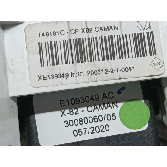 Mando Calefaccion / Aire Acondicionado Para Renault Trafic Furgón