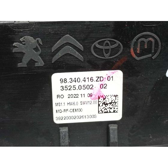 Mando Calefaccion / Aire Acondicionado Para Toyota Proace