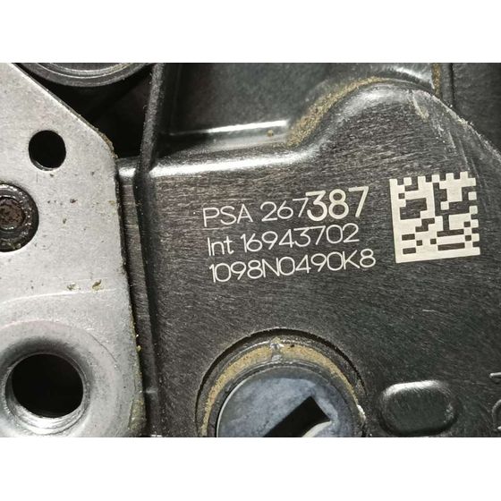 Cerradura Puerta Delantera Derecha para Opel Crossland X