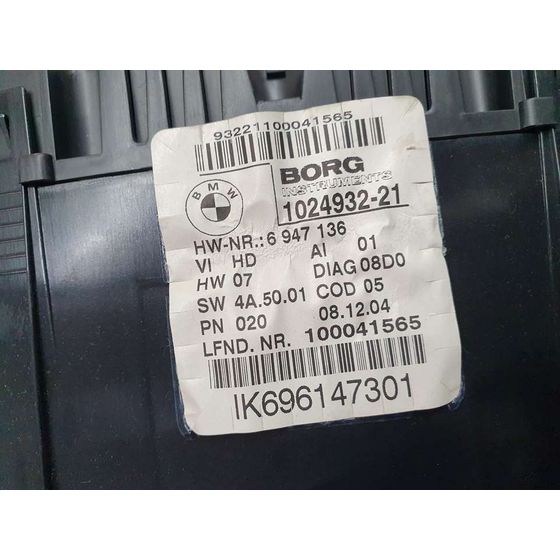 Cuadro Instrumentos Para Bmw Serie 1 Berlina