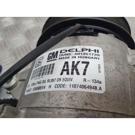 Compresor Aire Acondicionado para Opel Zafira Tourer
