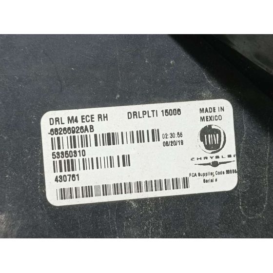 Piloto Delantero Derecho Para Jeep Compass Ii