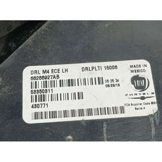 Piloto Delantero Izquierdo Para Jeep Compass Ii