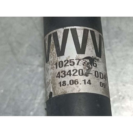 Transmision Delantera Izquierda para Toyota Yaris