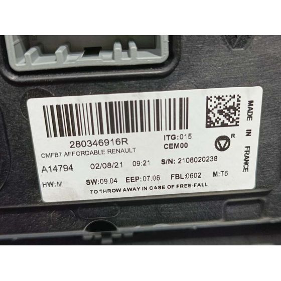 Sistema Navegacion Gps Para Renault Clio V
