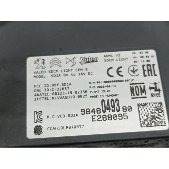 Modulo Electronico para Peugeot 308