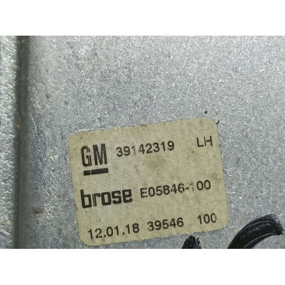 Elevalunas Trasero Izquierdo Para Opel Astra K Sports Tourer