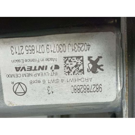 Elevalunas Trasero Derecho Para Peugeot 508