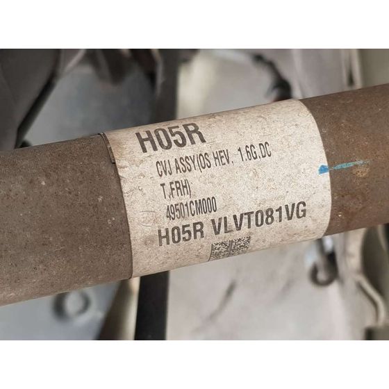 Transmision Delantera Derecha Para Hyundai Kona