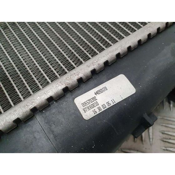 Radiador Agua Para Opel Corsa D