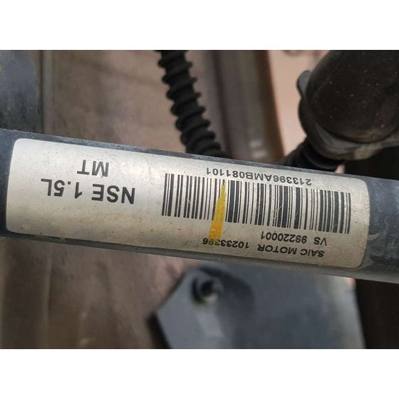 Transmision Delantera Izquierda para Mg Zs