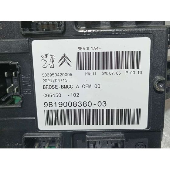 Modulo Electronico Para Peugeot 3008