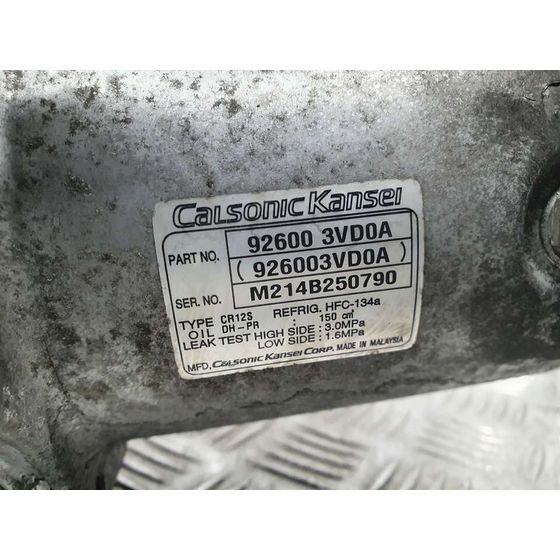 Compresor Aire Acondicionado Para Nissan Nv 200