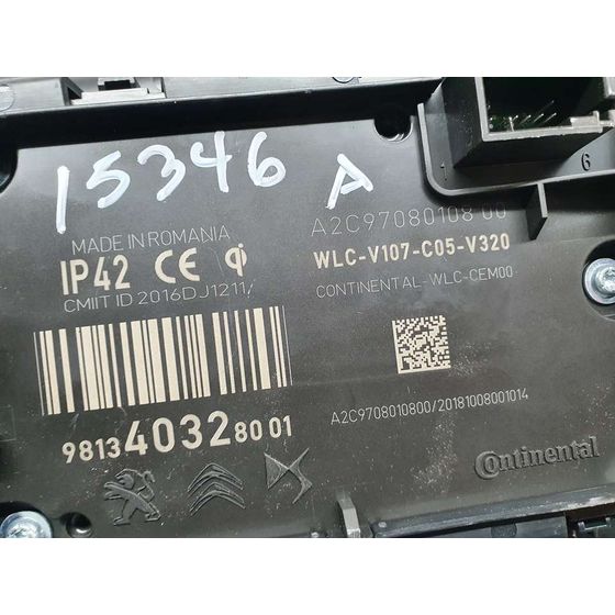 Cargador Inductivo Para Peugeot 5008