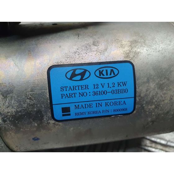 Motor Arranque Para Kia Rio