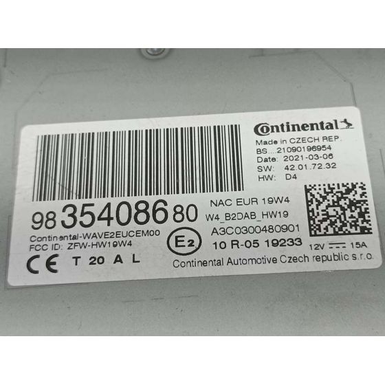 Modulo Electronico Para Citroen Berlingo