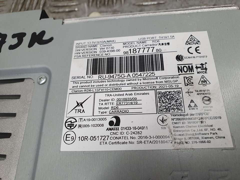 Modulo Electronico Para Peugeot Expert Furgón