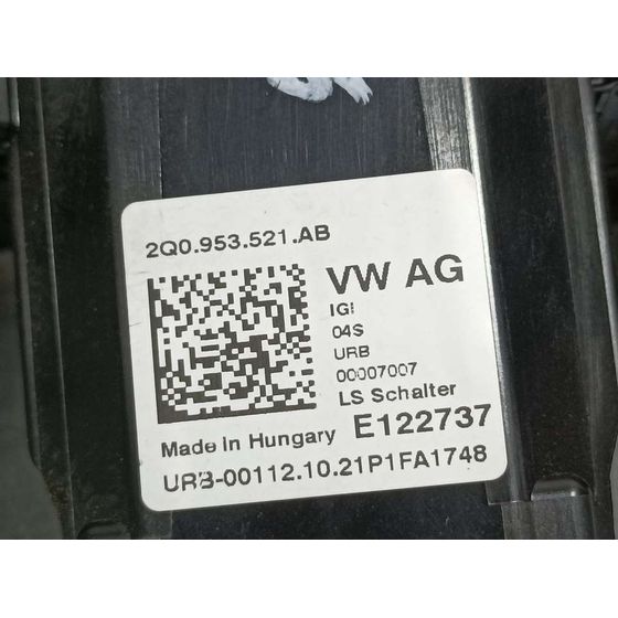 Mando Luces Y Limpia Para Skoda Kamiq