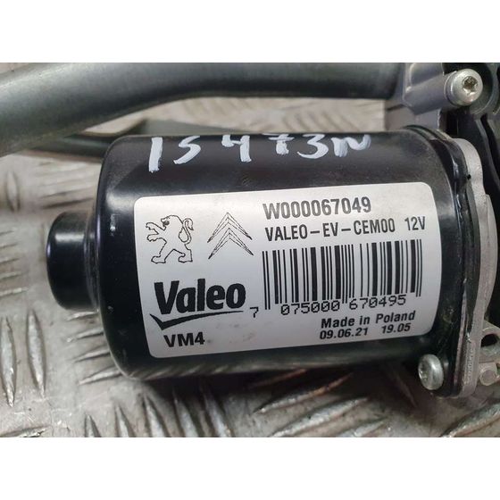 Motor Limpia Delantero Para Peugeot Expert Furgón