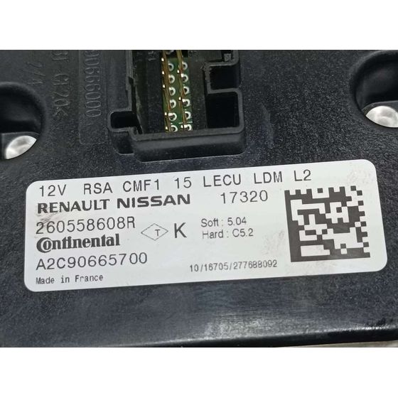 Centralita Faro Para Renault Captur