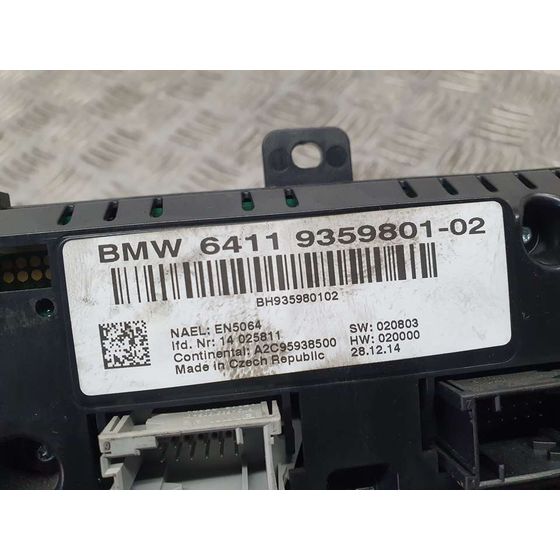 Mando Climatizador Para Bmw X4