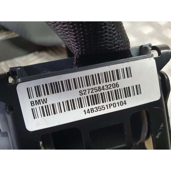 Cinturon Seguridad Delantero Derecho para Bmw X4 (F26)