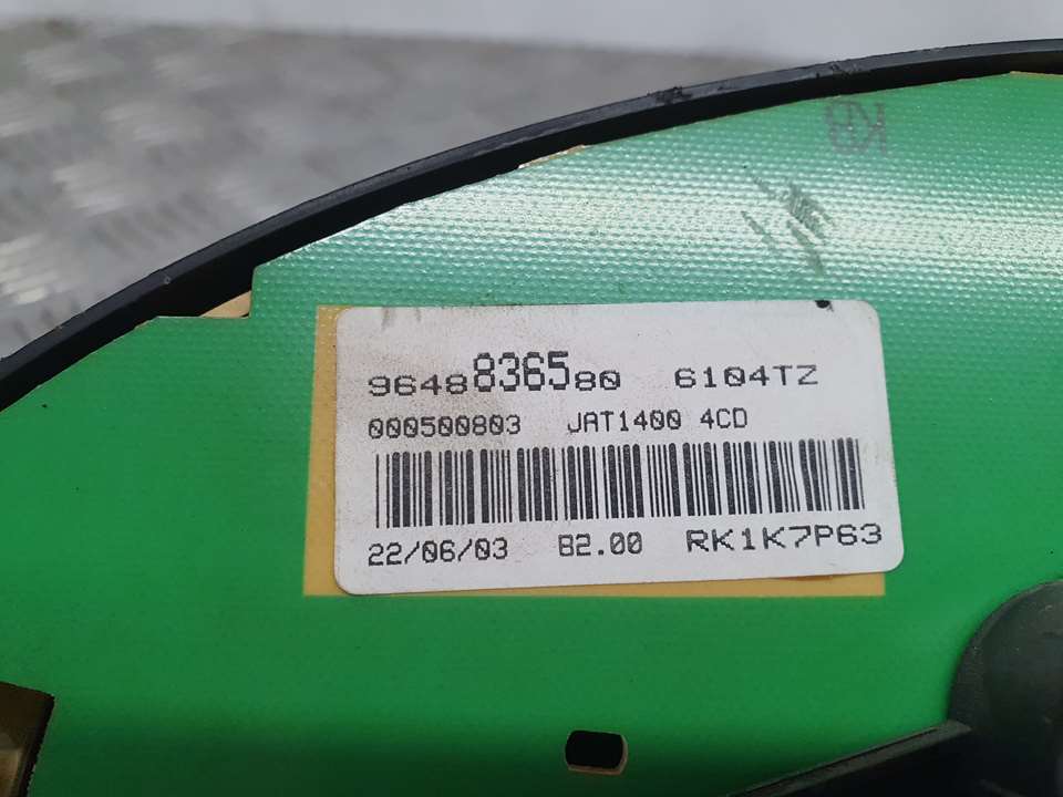 Cuadro Instrumentos Para Peugeot 206 Berlina