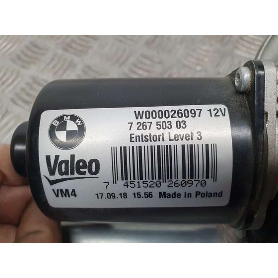 Motor Limpia Delantero Para Bmw Serie 1 Lim.
