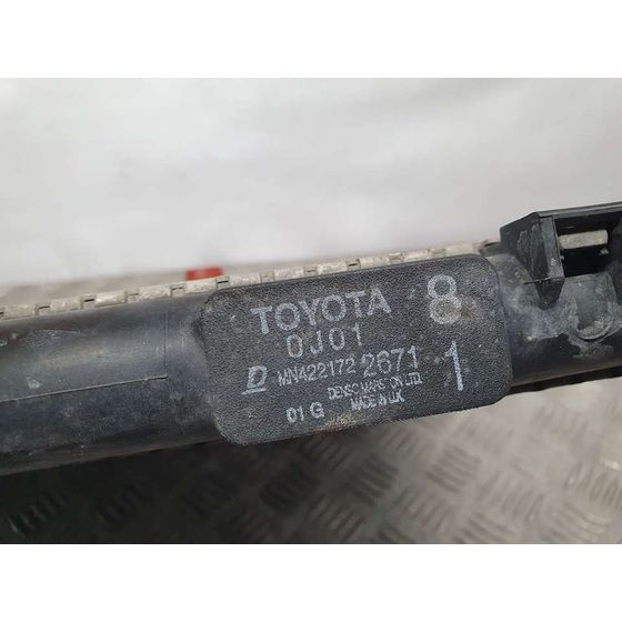 Radiador Agua Para Toyota Yaris