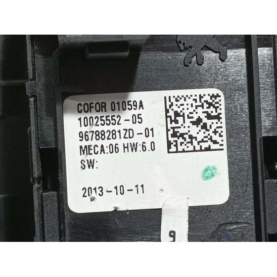 Mando Elevalunas Delantero Izquierdo  Para Peugeot 308