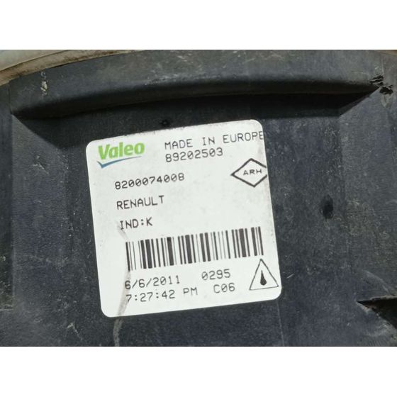 Faro Antiniebla Izquierdo Para Dacia Duster