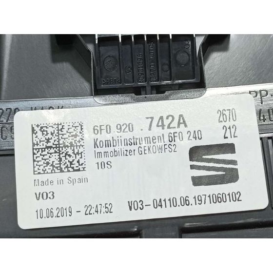 Cuadro Instrumentos Para Seat Ibiza