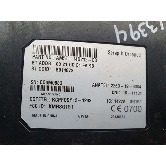Modulo Electronico Para Ford Grand C-Max