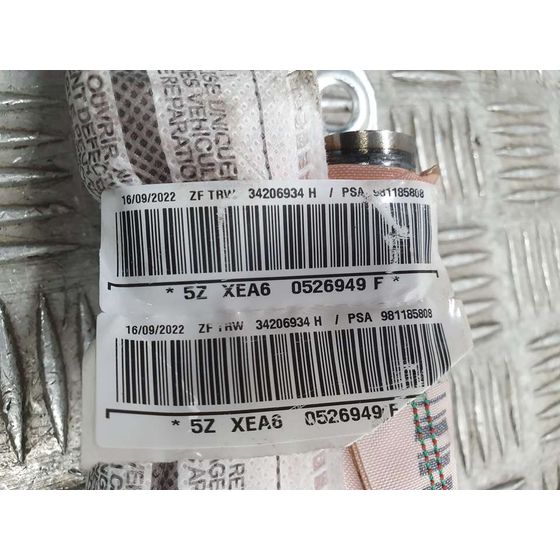 Airbag Cortina Delantero Izquierdo Para Citroen C3