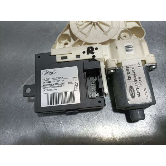 Motor Elevalunas Trasero Derecho Para Ford Focus Berlina