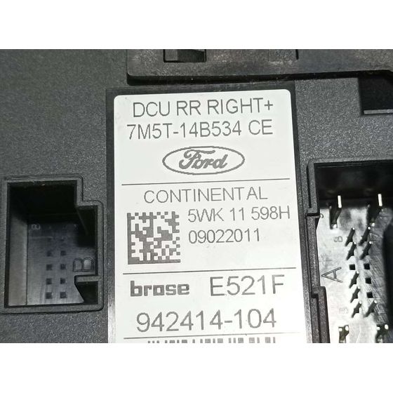 Motor Elevalunas Trasero Derecho Para Ford Kuga