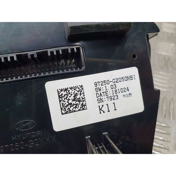 Mando Climatizador para Hyundai Ioniq