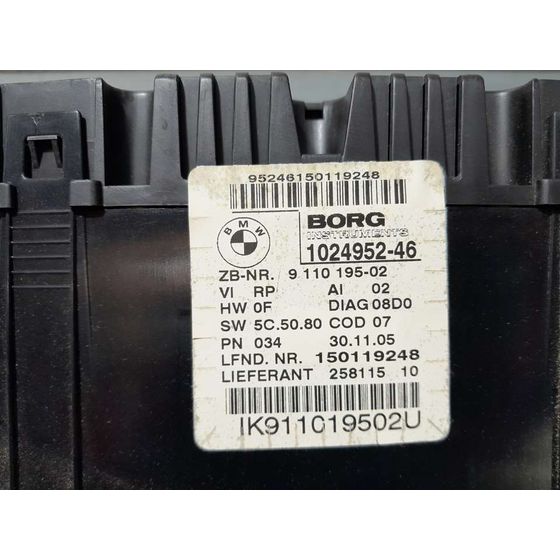 Cuadro Instrumentos Para Bmw Serie 1 Berlina