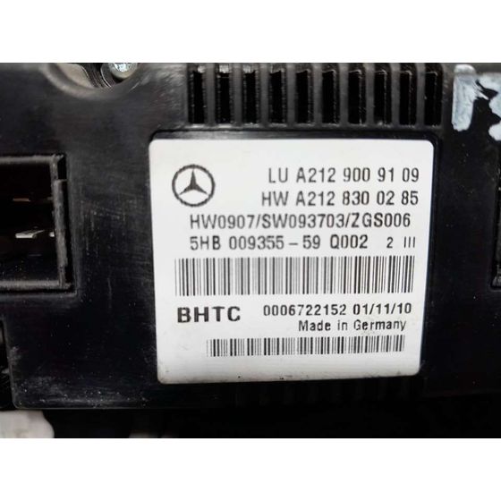 Mando Climatizador Para Mercedes Clase E Familiar