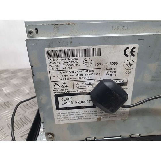 Sistema Navegacion Gps Para Toyota Auris
