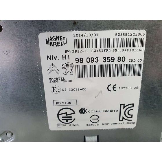 Modulo Electronico Para Peugeot 508