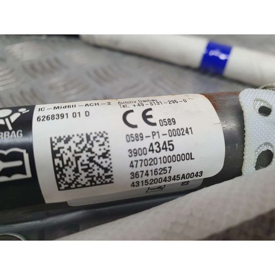 Airbag Cortina Delantero Izquierdo Para Opel Corsa E