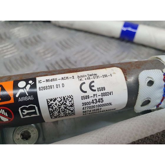 Airbag Cortina Delantero Izquierdo Para Opel Corsa E