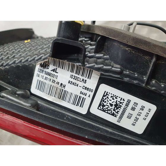 Piloto Trasero Derecho Para Hyundai I20