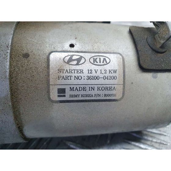 Motor Arranque Para Hyundai Kona